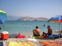 Spiagge sull'isola Krk