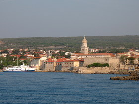 città di Krk sull'isola Krk