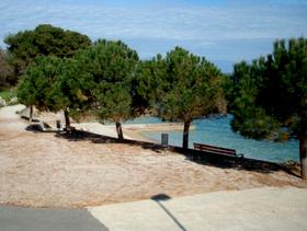 spiaggia dell'hotel Pinia