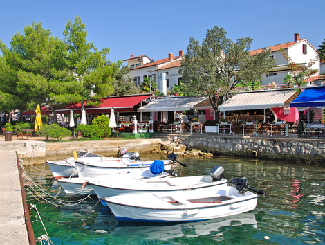 il porto di Njivice