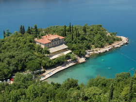 Omisalj spiaggia dell'hotel Ucka