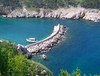 isola Krk molto di Vrbnik