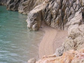 Spiagge a Vrbnik isola Krk