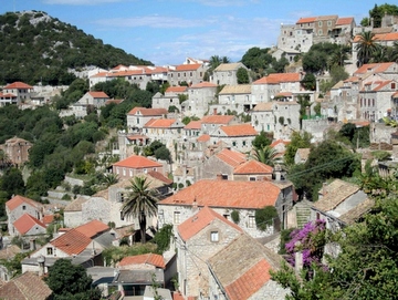 Lastovo il centro storico