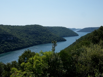 canale di Leme o fiordo di Leme - Limski Fjord