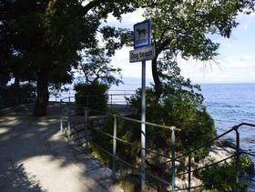 spiaggia per cani a Lovran