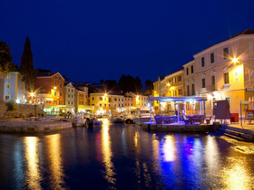 il porto di Lussingrande