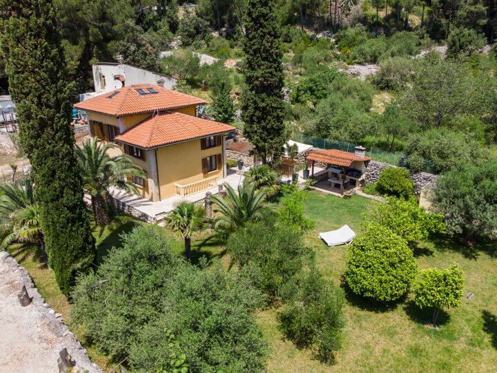 Villa immersa nel verde