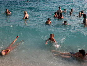 spiaggia a Lussino