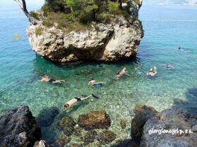 Spiaggia Punta Rata a Brela