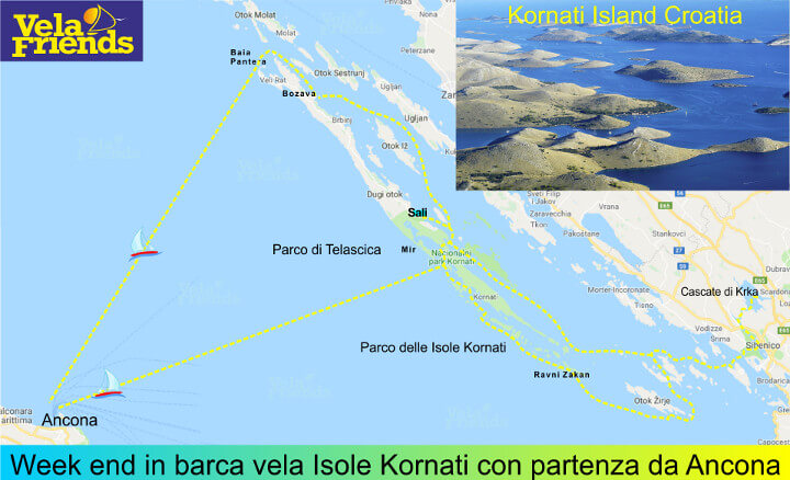 Itinerario 3 parchi della Croazia