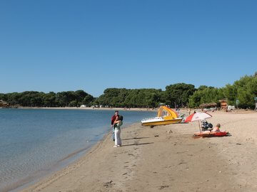 Medulin spiaggia di sabbia