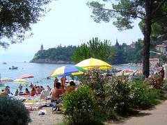 Medveja la spiaggia cittadina