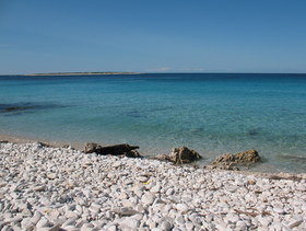 i ciottol bianchi di Veli Zal