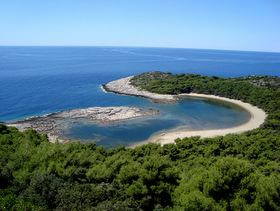 Saplunara sull'isola Mljet