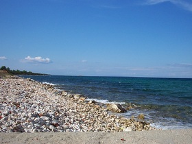 assaggio di spiaggia a Molat