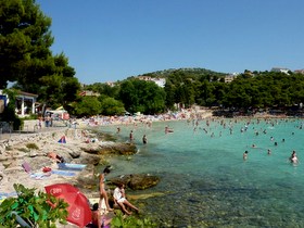 Spiaggia Slanica sull'isola Murter