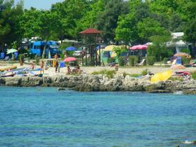 spiaggia del villaggio Ulika a Cervar Porat