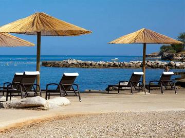 spiaggia del campeggio Mareda