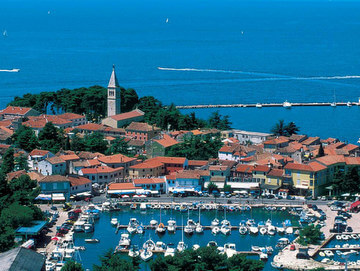 porto e cittavecchia di Novigrad in Istria