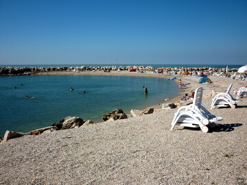 Spiaggia a Novigrad