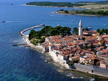 la città di Novigrad in Istria