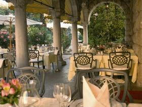 terrazza dell'Hotel Milenij a Opatija