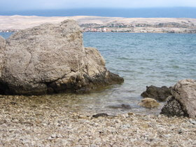 spiaggia Sveti Duh isola Pag