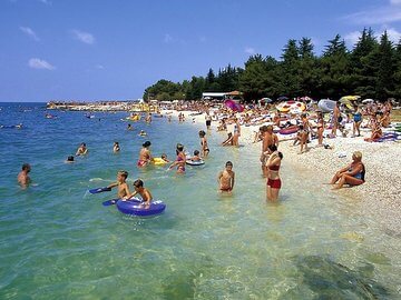 spiaggia Borik a Parenzo Porec