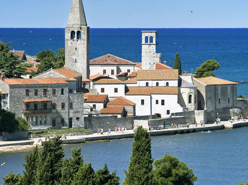 centro storico di Parenzo in Istria