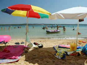 spiaggia Sovinje isola Pasman