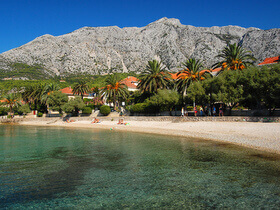 Orebic la spiaggia