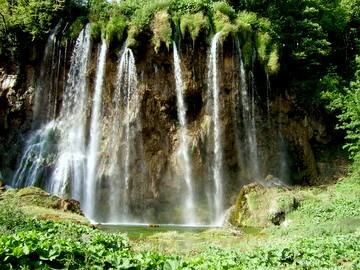 le cascate dei laghi di Plitvice