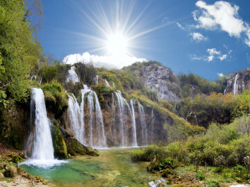 cvisita ai laghi di Plitvice