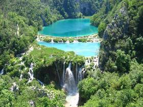 laghi e cascate del parco Plitvice