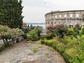 scorcio di Arena di Pola in Istria