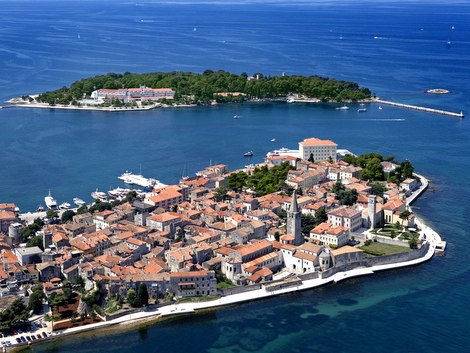 centro storico di Parenzo