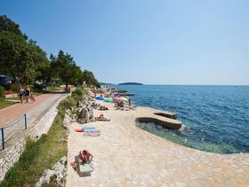 Spiaggia a Parenzo