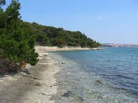 spiaggia vicino a casa Dejan