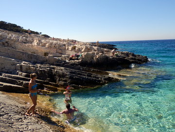 Arcipelago di Korcula spiagge di Proizd