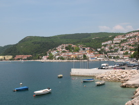 il porto di Rabac