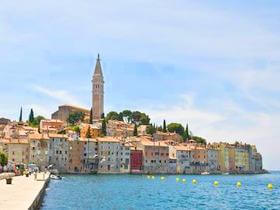 città di Rovigno o Rovinj in Istria