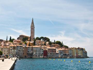 il centro storico di Rovigno