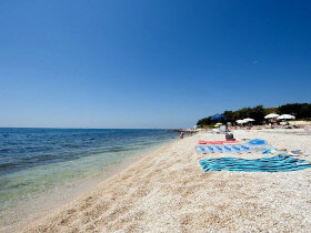 spiaggia Amarin a Rovigno