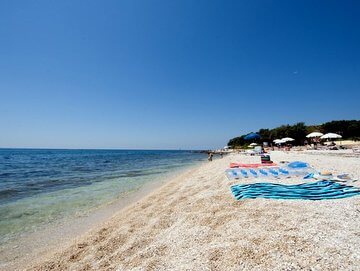 Spiaggia Amarin a Rovigno