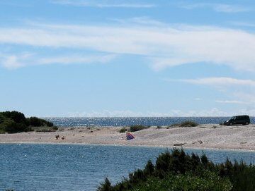 Spiaggia di Lopata lato che guarda Sakarun