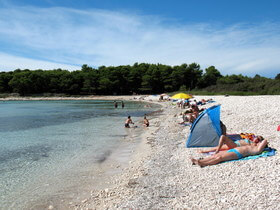 spiaggia di Sakarun a Dugi Otok