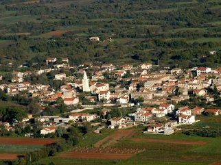 Sisan in Istria vicino a Pola e Medulin