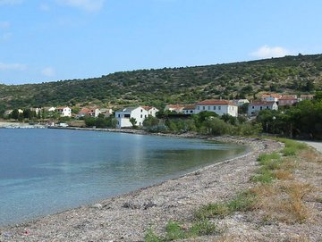 spiaggia cittadina di Soline