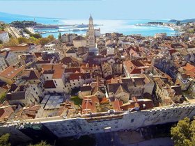 Split veduta panoramica